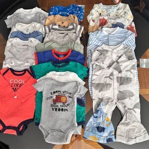 Baby boy clothes bundle size 3 months